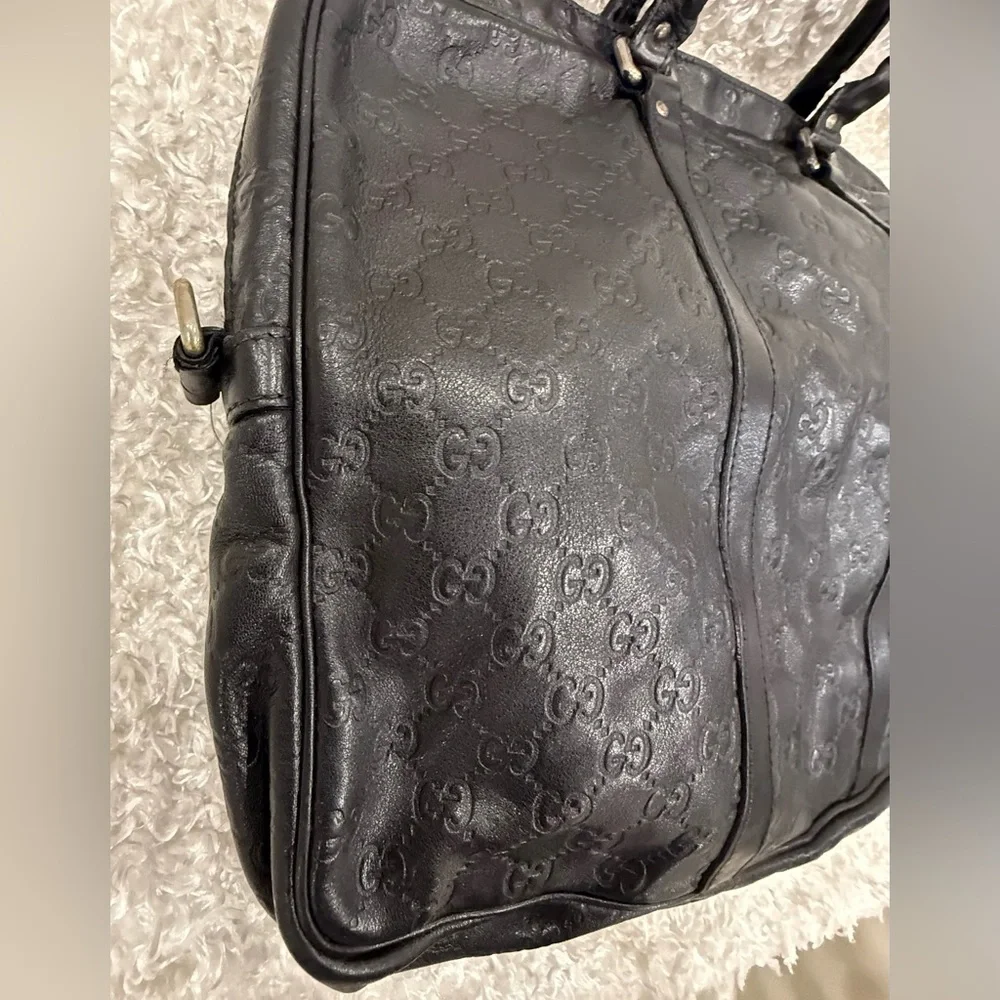 Gucci Leather Briefcase Bag